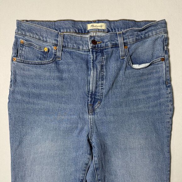Madewell The Perfect Vintage Jean Women's 33 Light-Medium Wash Straight 2/$50 - Picture 4 of 16